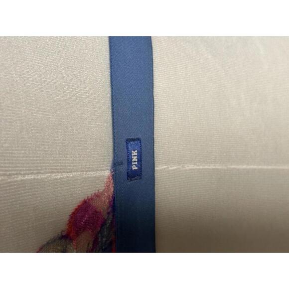 PINK Victoria's Secret multicolored lace wireless triangle bralette Siz… - Picture 3 of 5